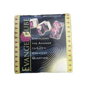 EvangeCube Unfolding the Answer to Life's Greatest Question Folding Cube Puzzle